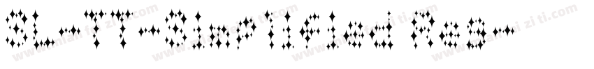 SL-TT-Simplified Reg字体转换